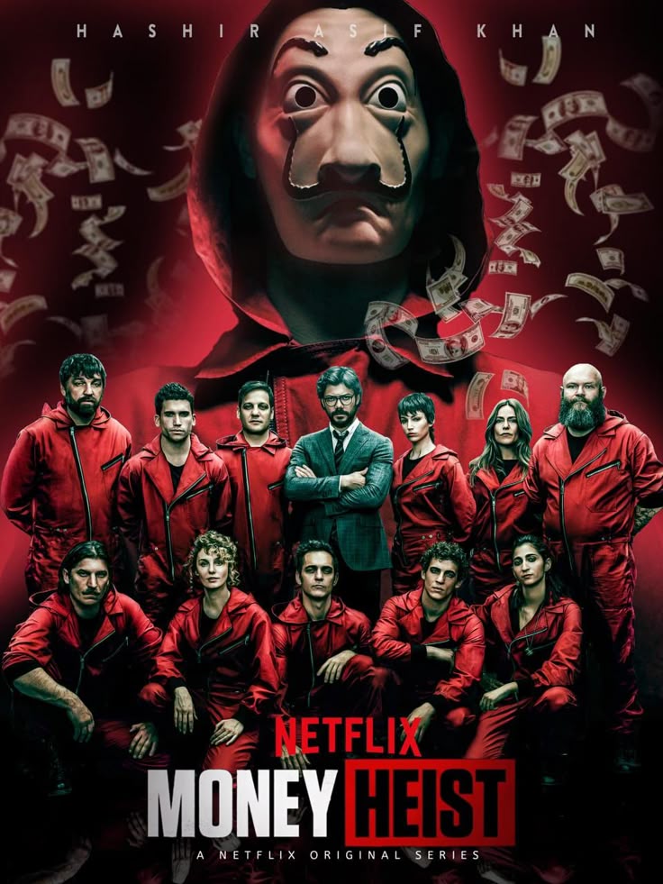 money heist poster