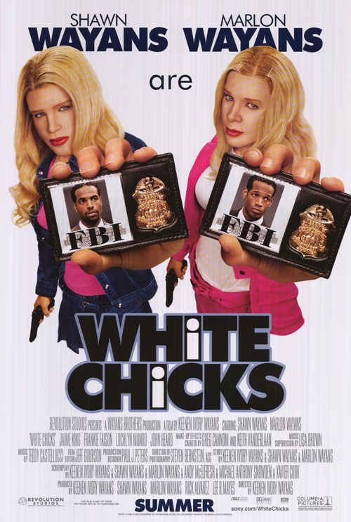white chicks poster